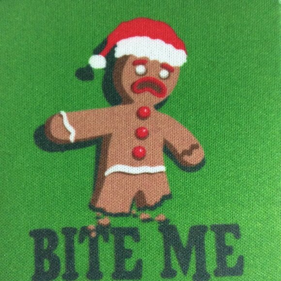 CAN Coozie Holiday Party Can Cooler Llamas - Picture 2 of 8